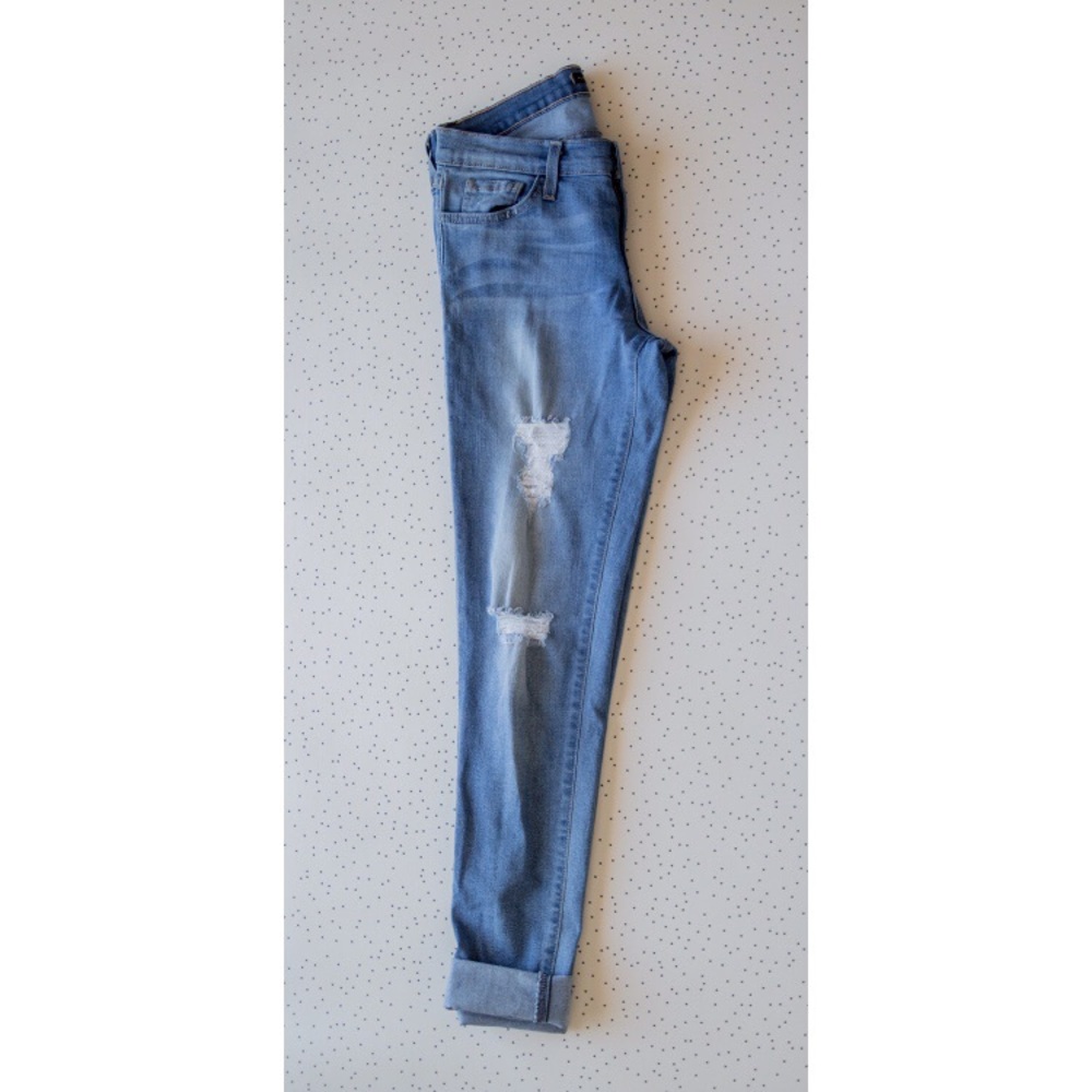 Flying Monkey Distressed Denim